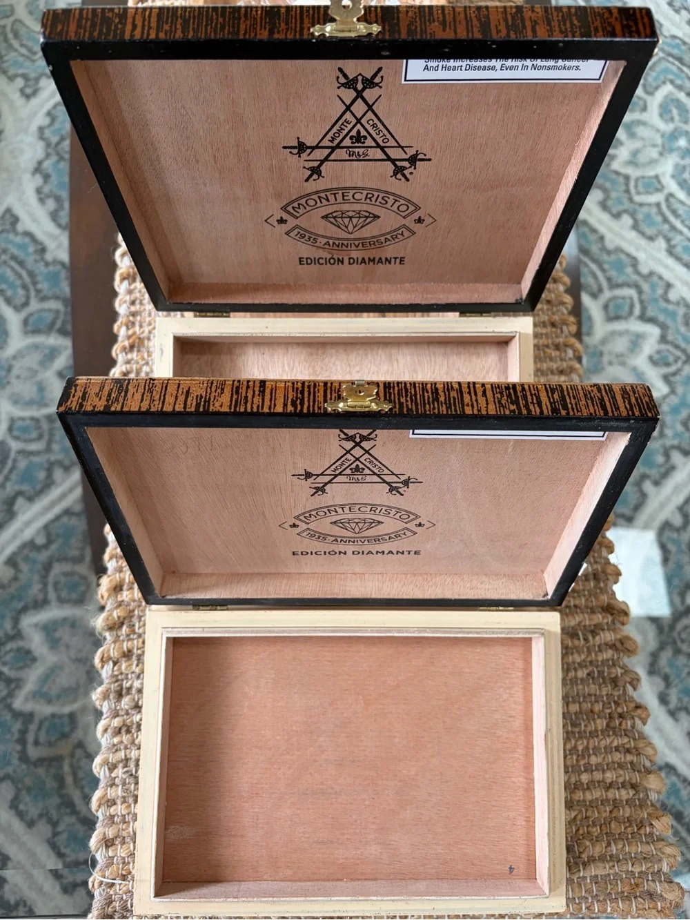 Bundle Montecristo 1935 Anniversary Edicion Diamante Cigar Boxes
